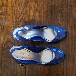 Mettalic blue platforms by BCBGgirls